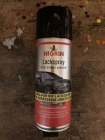 Nigrin Lackspray schwarz glänzend 400ml