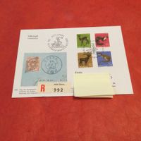 Tag der Briefmarke 1967 Stans Umschlag mit PJ Satz J220 J223
