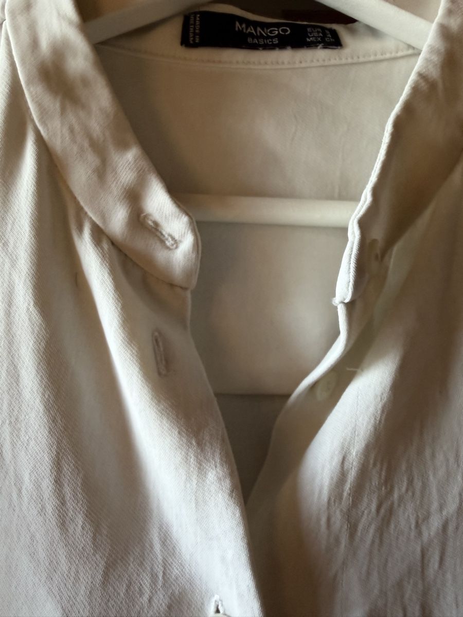 Mango Chemisiers: Mango Basics Bluse weiss – D'occasion à Zürich par BettinaMarie2308 4