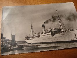 Cherbourg, Le Paquetbot "Columbia" um 1950, gelaufen