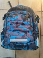 Satch Schulrucksack blau/schwarz