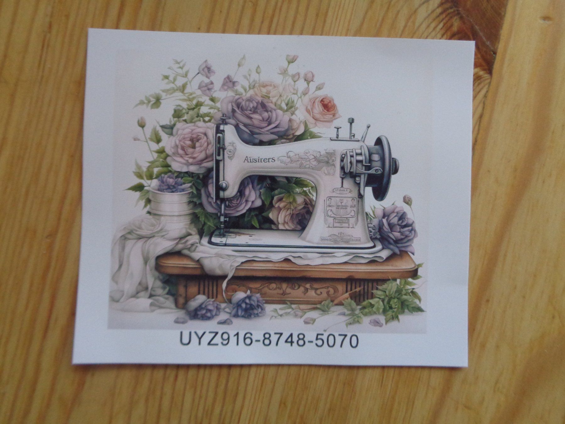 Puzzle: Puzzle 1000 Teile Nähmaschine – Usato da Dietikon venduto da chroetli77