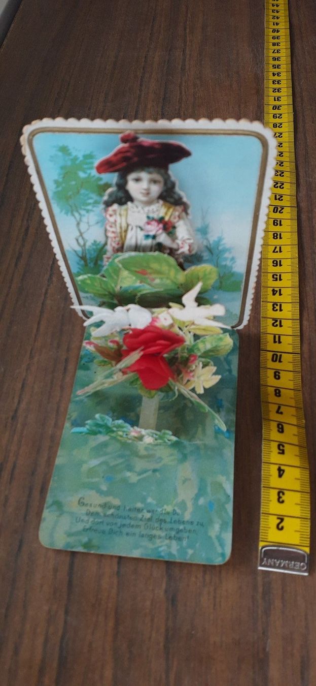 Cartoline postali: Ansichtskarte 3 D antik Nr.3 – Usato da Mörschwil venduto da lindaswunderkiste 5
