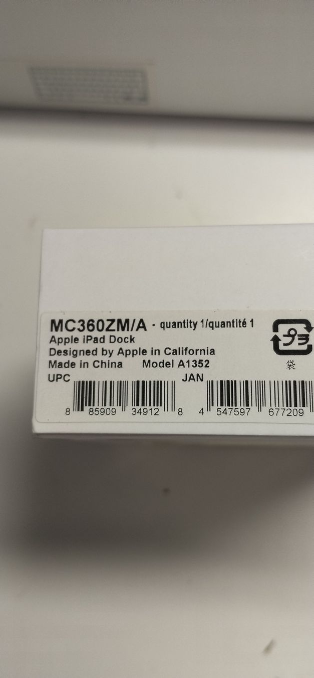 Apple Caricabatterie: Apple iPad Dock neu  – Nuovo (secondo la descrizione) da Biel/Bienne venduto da Vintage-timearts 2