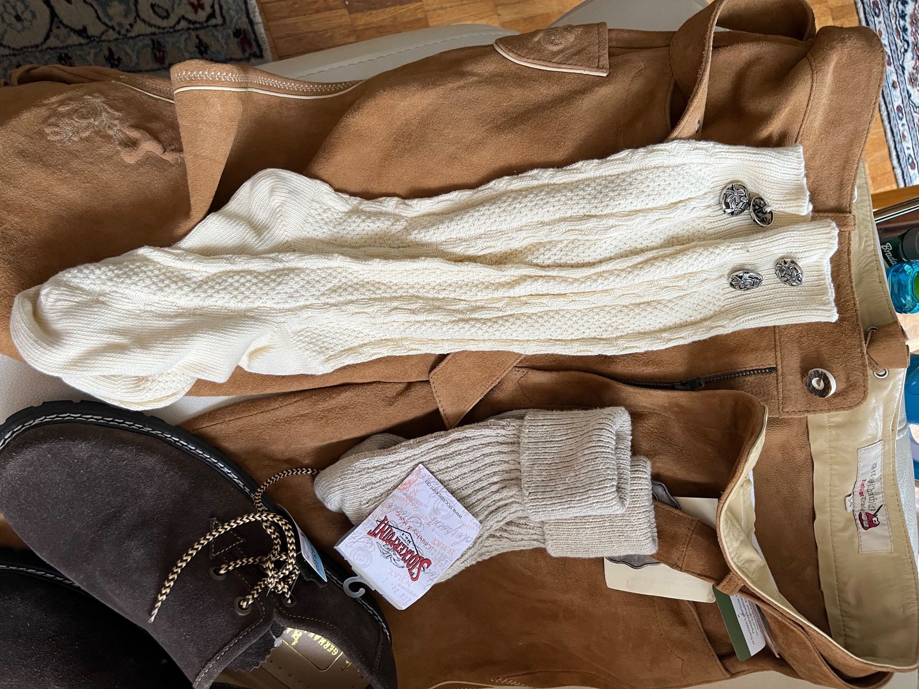 Costumi: Wildledertrachtenhosen Set – Nuovo (secondo la descrizione) da Zürich venduto da Bice2 7