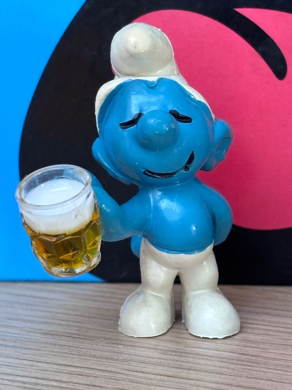 Schleich Figurines: Schlumpf mit Bier – D'occasion à Lyss par Duckszone
