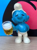 Schlumpf mit Bier