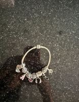 Charm Bracelet with Multiple Charms Used Condition
