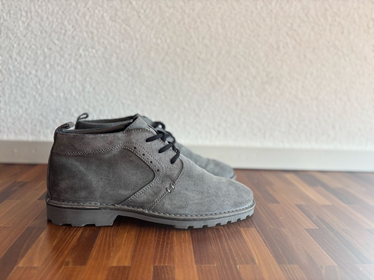 Navyboot Herrenschuhe: Navyboot elegante graue Wildlederschuhe, 42 – Neu (gemäss Beschreibung) aus Wallisellen von Bullet95 1