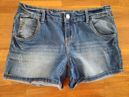 Jeansshorts für Mädchen Gr. 158
