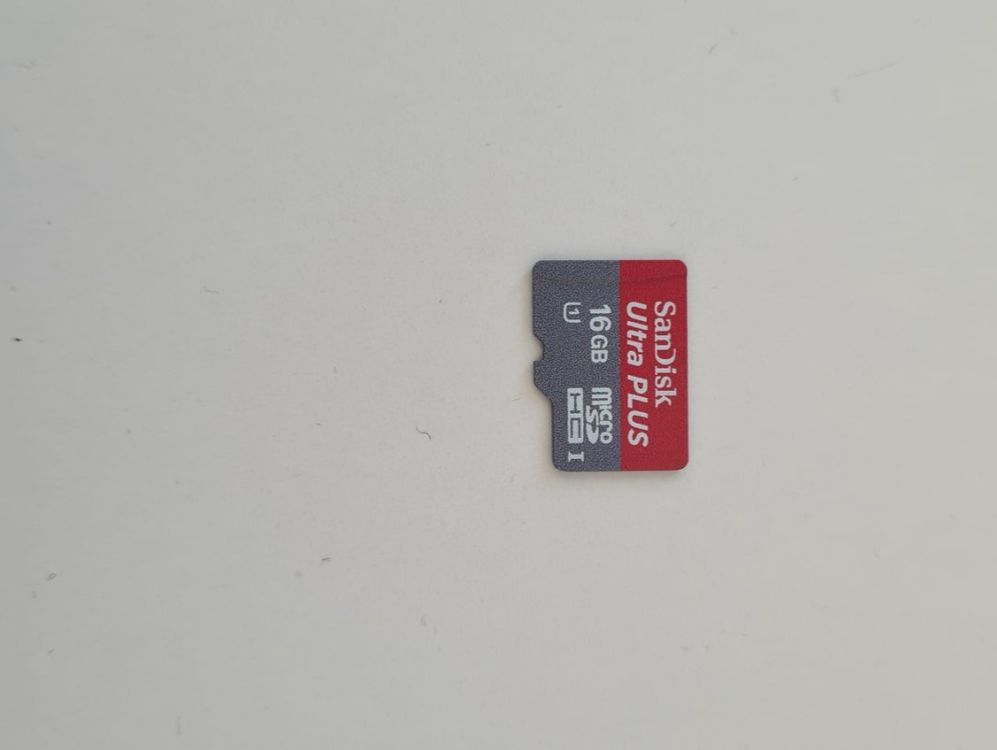 MicroSD HCI SanDisk UltraPlus 16gb (Gebraucht) in Lausanne für CHF 7 ...
