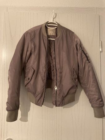 Bomberjacke pull and bear grau gr. S