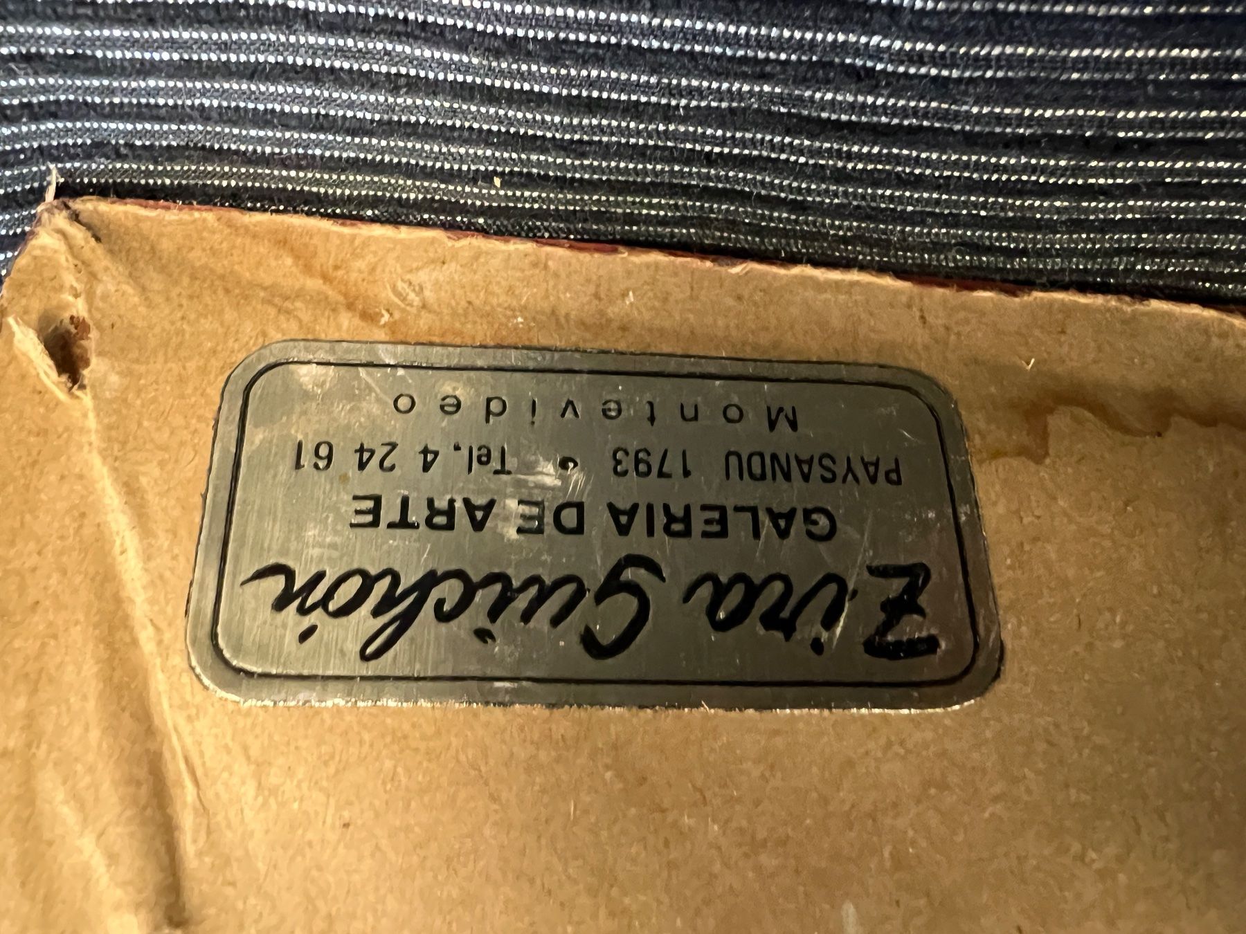 Gemälde: PEINTURE URUGUAYENNE SIGNÉE – Gebraucht aus Genève von Qanil77 6