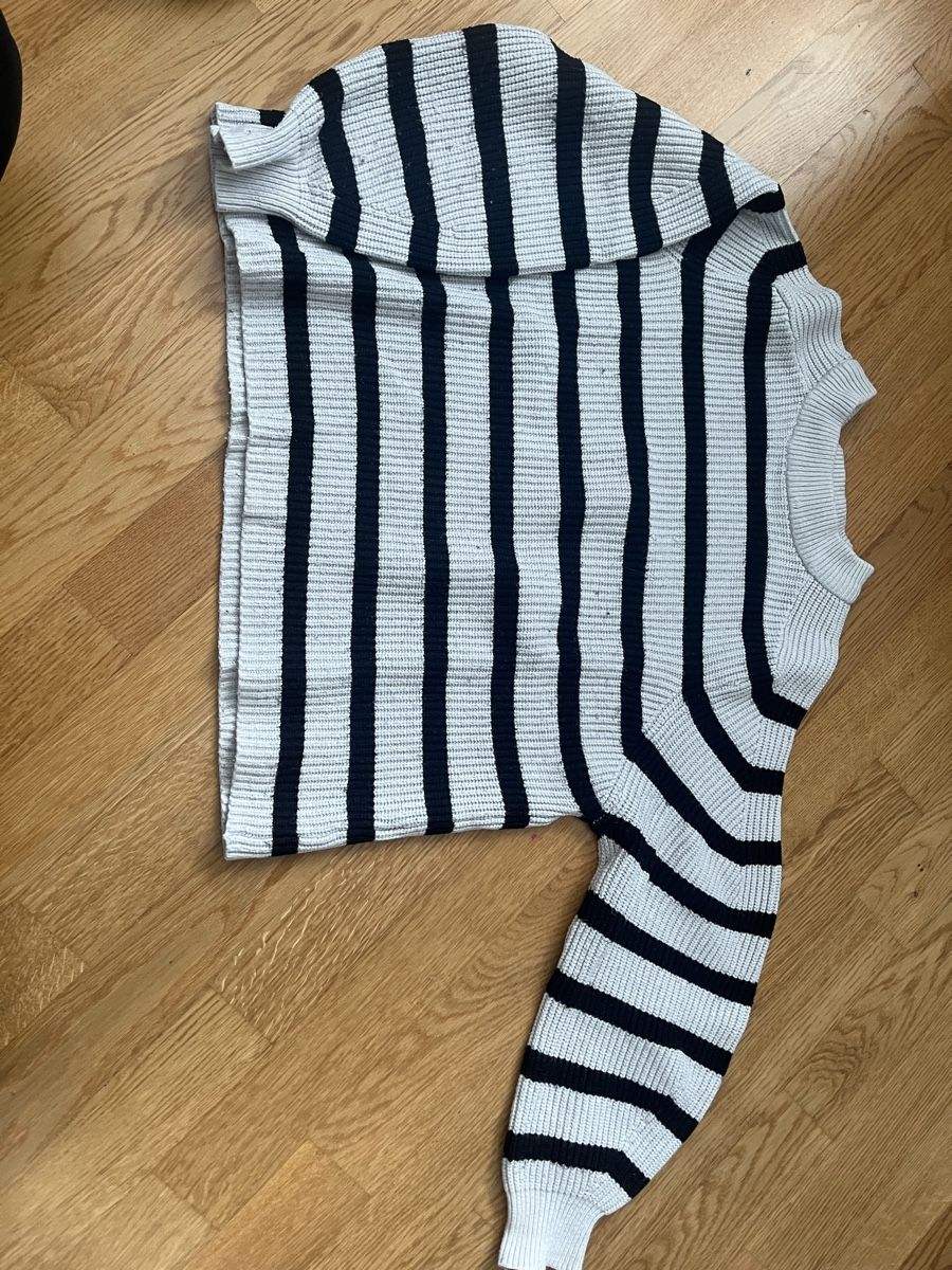 Maglioni & Felpe: Strickpullover schwarz/weiss – Usato da Rain venduto da websa01