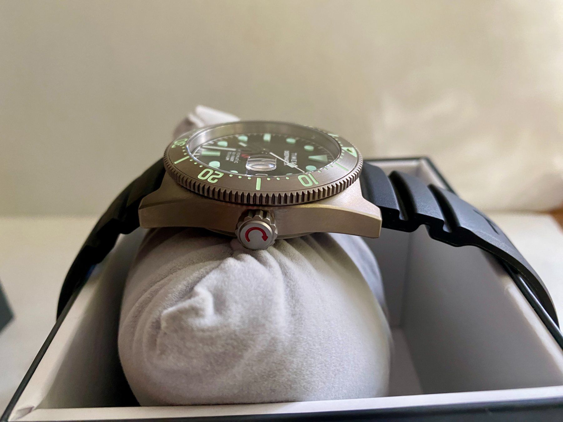 Timex Orologi: Timex Deepwater Reef 200 Automatic Titanium New ! – Nuovo (secondo la descrizione) da Genthod venduto da Fejmeo 5