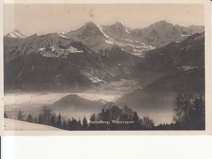 Cartoline postali: Beatenberg Wintersport 1939 – Usato da Bürglen TG venduto da StampGraf