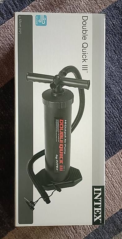 Intex Accessori da laboratorio: Luftpumpe "Double Quick III" von Intex – Nuovo e nell'imballaggio originale da Zollikofen venduto da Prisma11