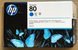 HP DesignJet 1050/1055 cyan Patrone,350ml, Nr. 80, C4846A