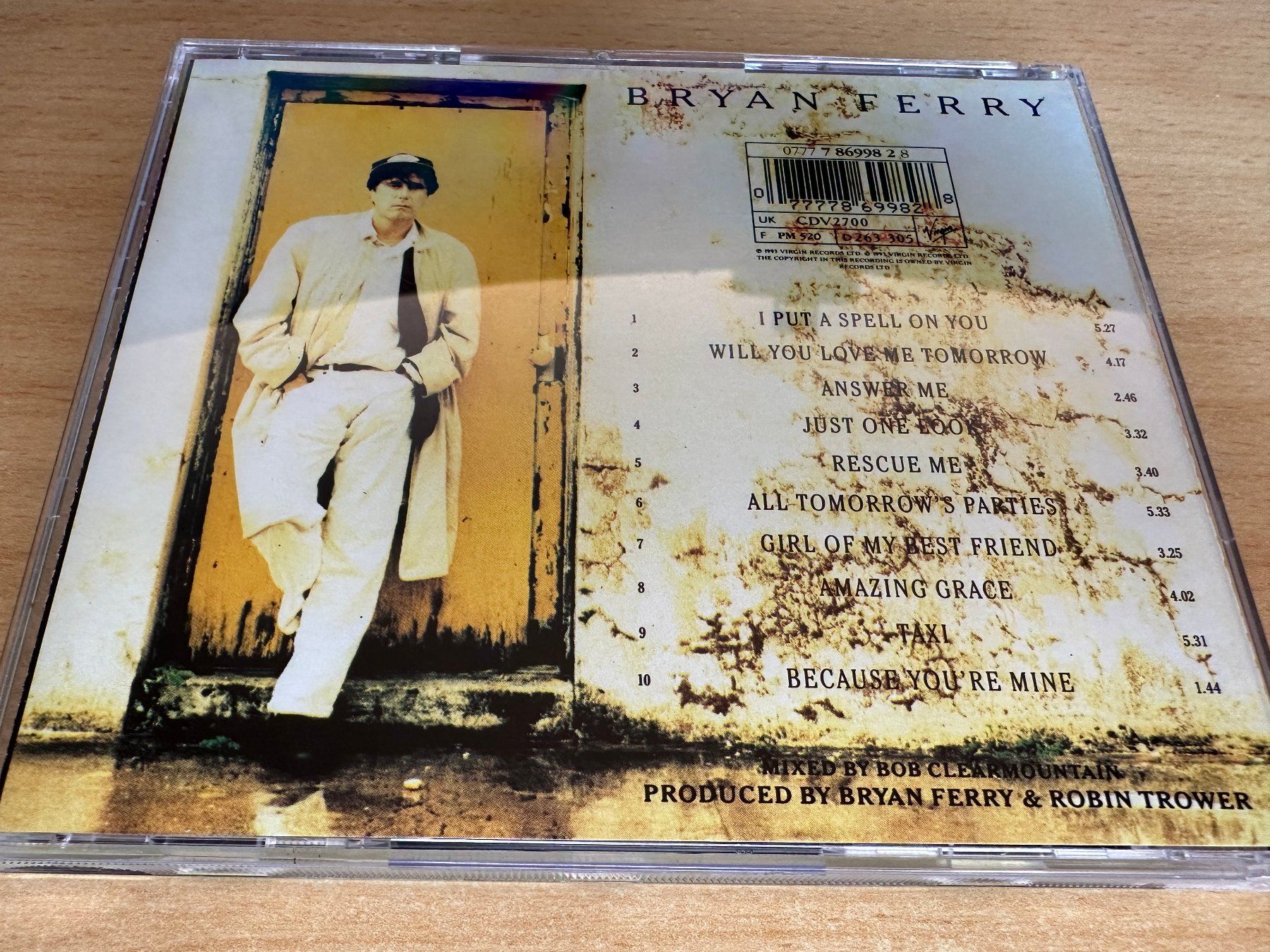 CD: Bryan Ferry – Taxi – Usato da Rikon im Tösstal venduto da Alpenmutz 1