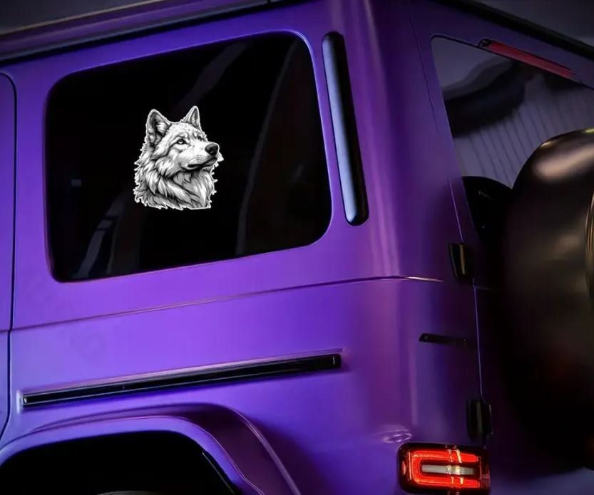 Sticker: Sticker Wolf (14 x 12.5 cm) – Nuovo e nell'imballaggio originale da Langenbruck venduto da Gumsi 1