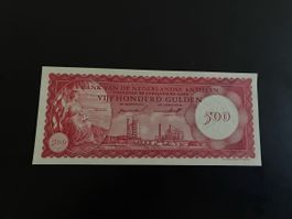 Netherlands Antilles, 500 Gulden, 1962, P-7, Ch. UNC