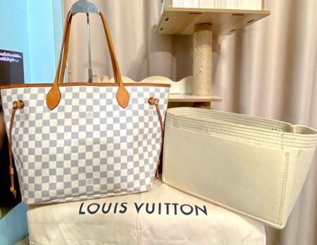 Louis Vuitton Neverfull MM aus Damier Azur