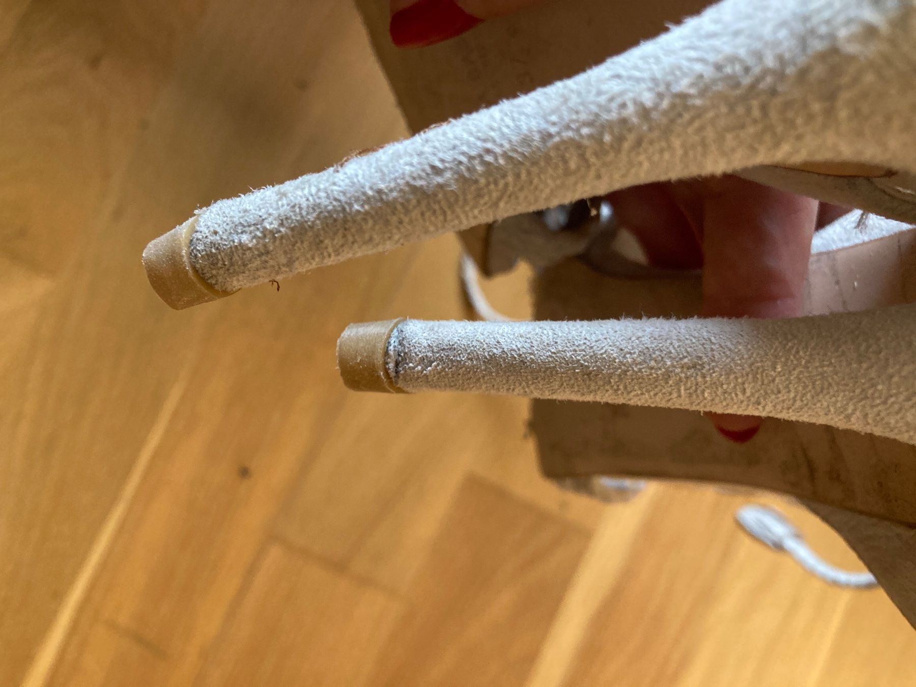 Zara Scarpe da donna: Soft Suede off-white Zara Sandals, size 37 – Usato da Luzern venduto da AM2nd 4