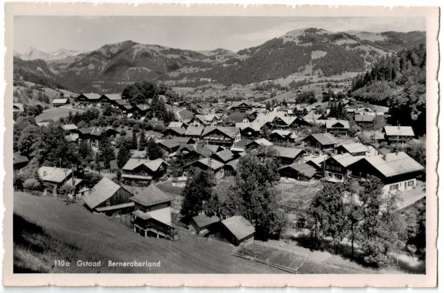 Cartoline postali: Gstaad im Berneroberland – Usato da Frauenfeld venduto da POML