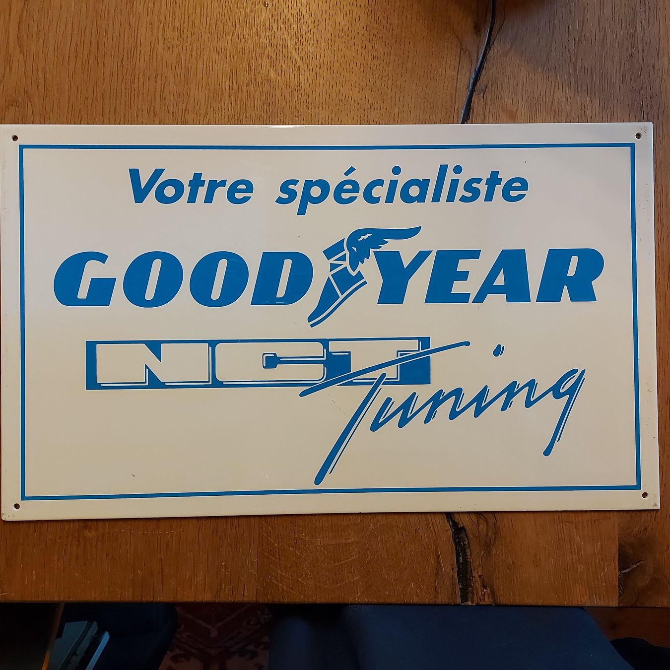 Goodyear Schilder: Goodyear Tuning Blech-Schild Werkstatt Vintage Deko – Gebraucht aus Schlieren von Svenja7 1