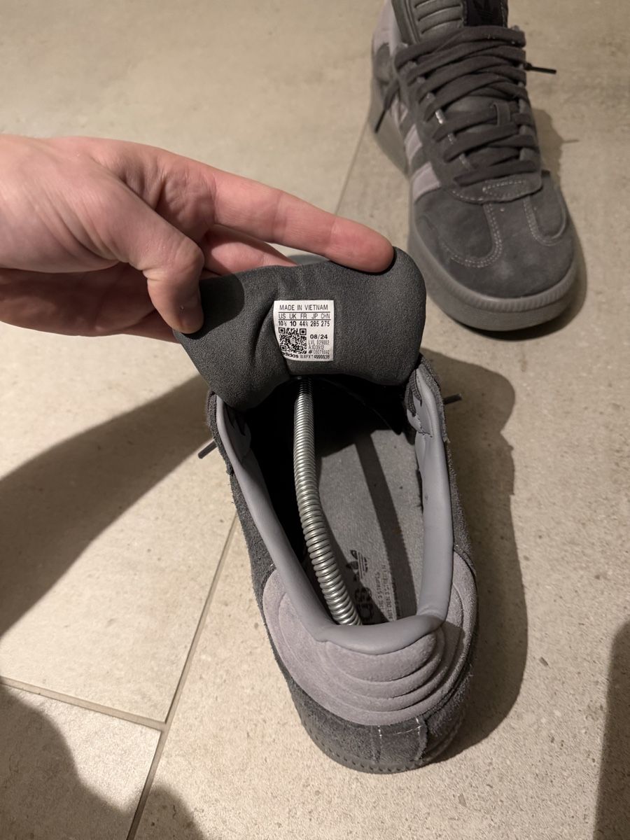 Adidas Scarpe da uomo: Adidas Samba, Sneaker, grau, Grösse 44 2/3 – Nuovo (secondo la descrizione) da Arbon venduto da andizue 3