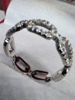 Bague argent avec diamants de moissanite GRA