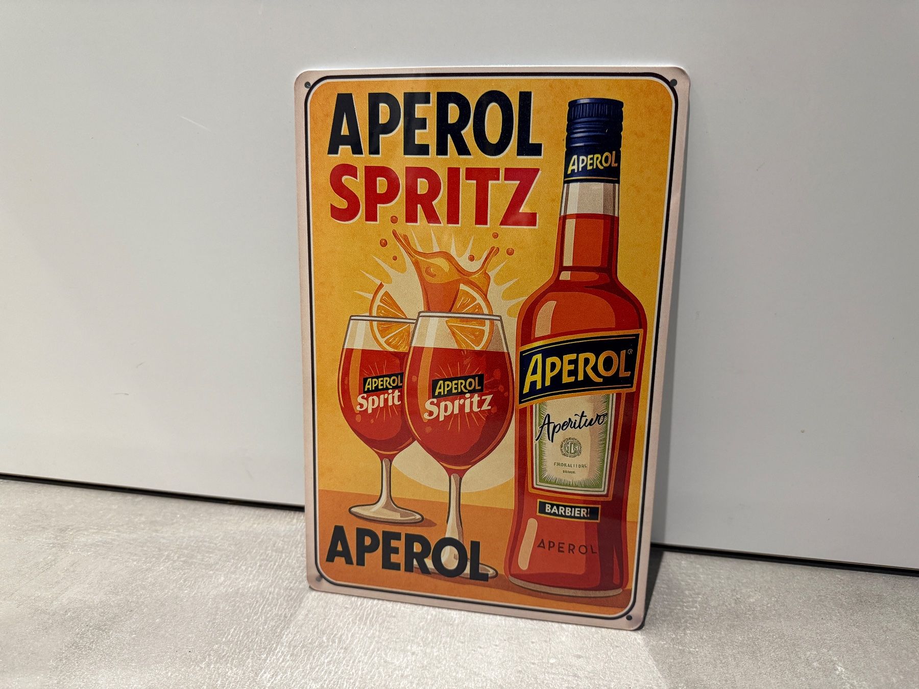 Schilder: METALL SCHILD APEROL SPRITZ / 1 Stück / NEU/ – Neu und originalverpackt aus Seon von Aaargauer01 9