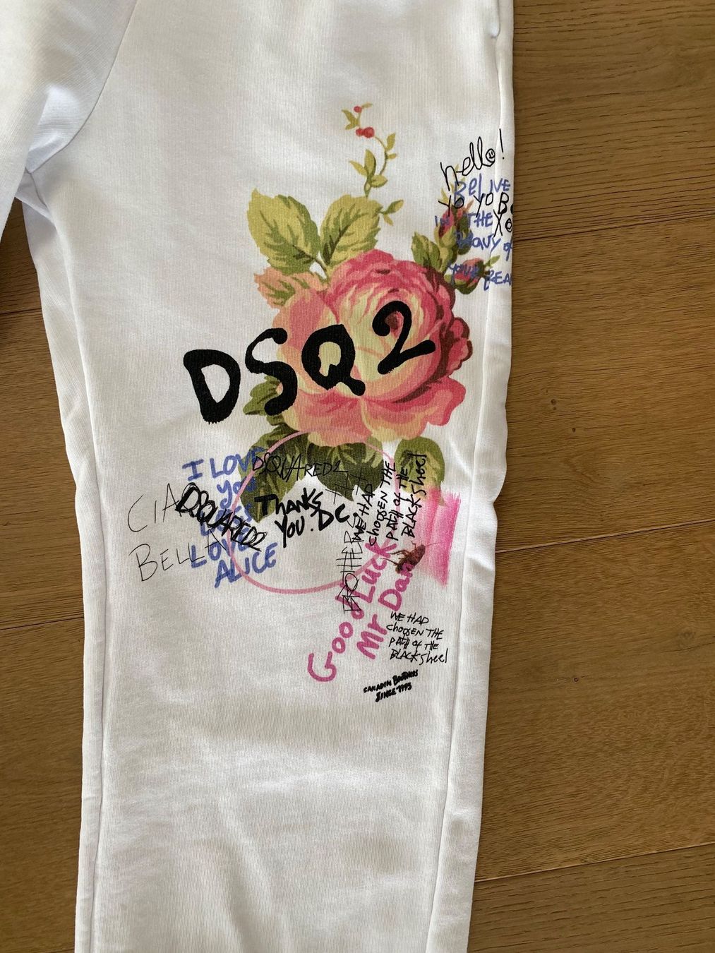 Dsquared2 Pantaloni: Mädchen Freizeithose DSQUARED2 Gr. 14J, klein geschnitten – Usato da Richterswil venduto da Busanca 2