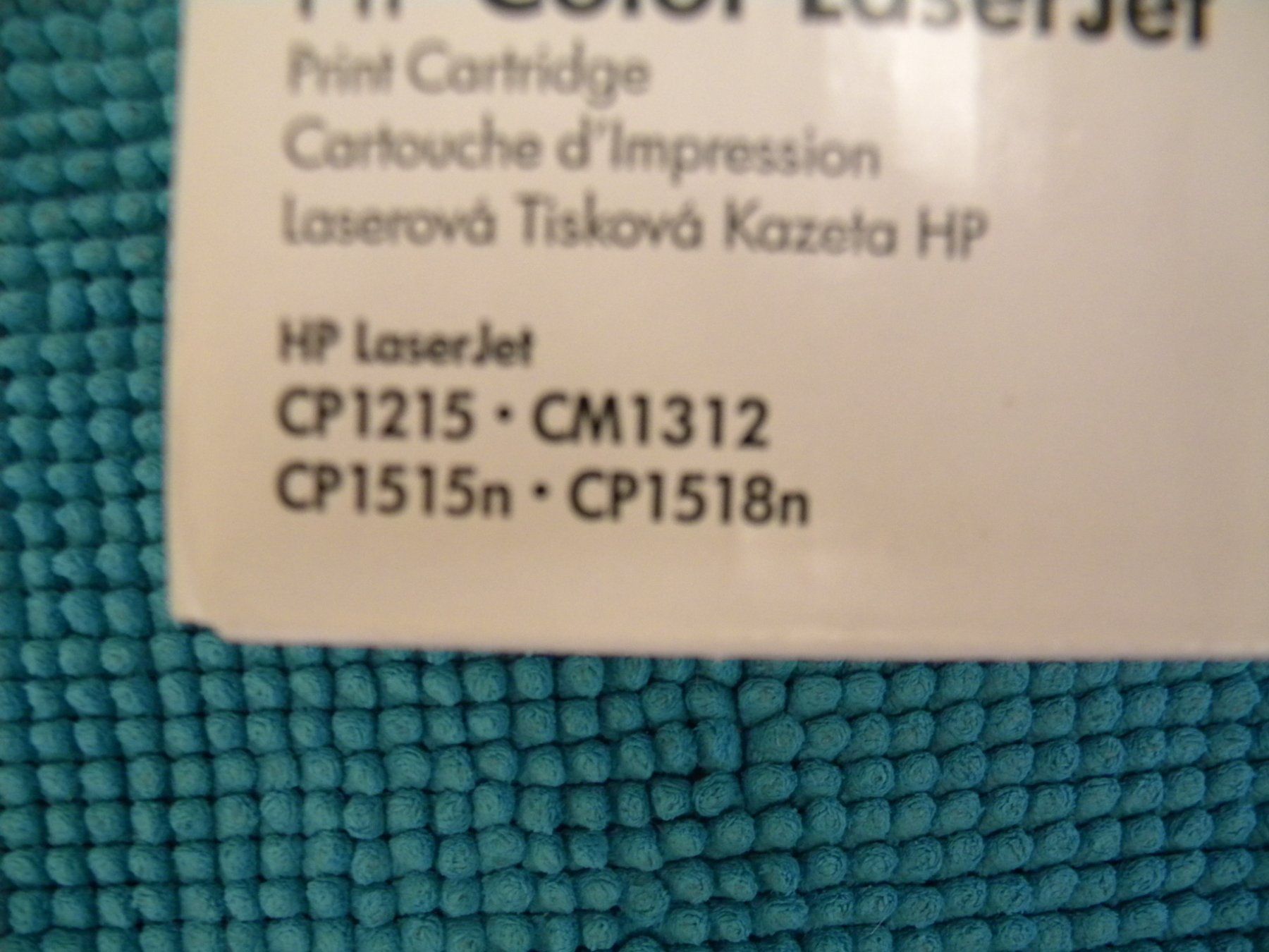 Hewlett Packard Druckerpatronen & Toner: CB540A 125A – Neu und originalverpackt aus Bühler von Wini100 3