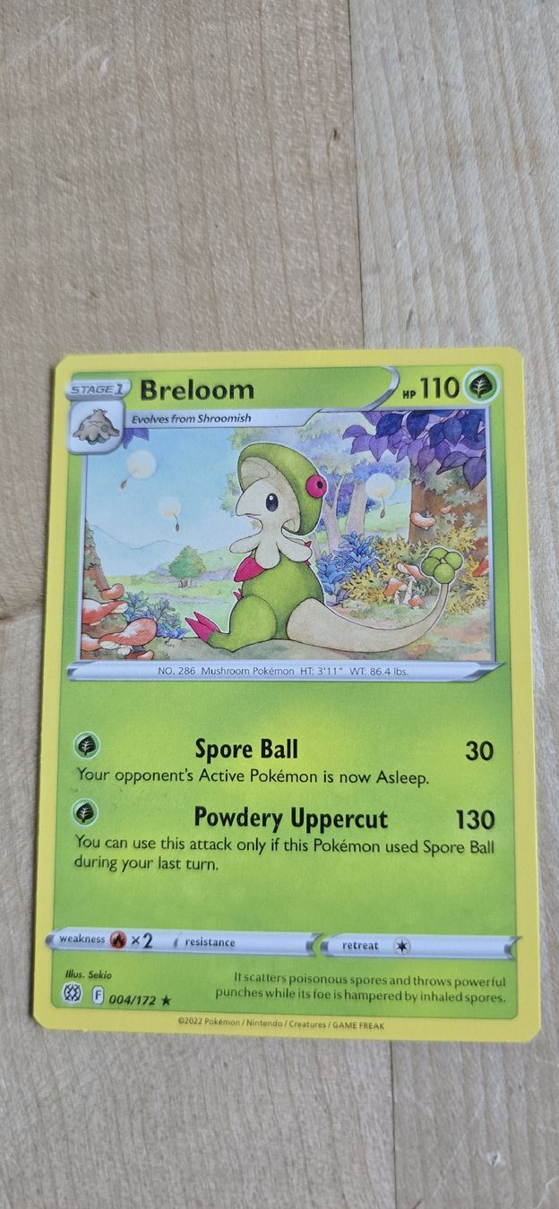 Pokémon Sammelbilder & Trading cards: Sammelkarte Pokémon Breloom – Neu (gemäss Beschreibung) aus Zweisimmen von kerstin_jaha