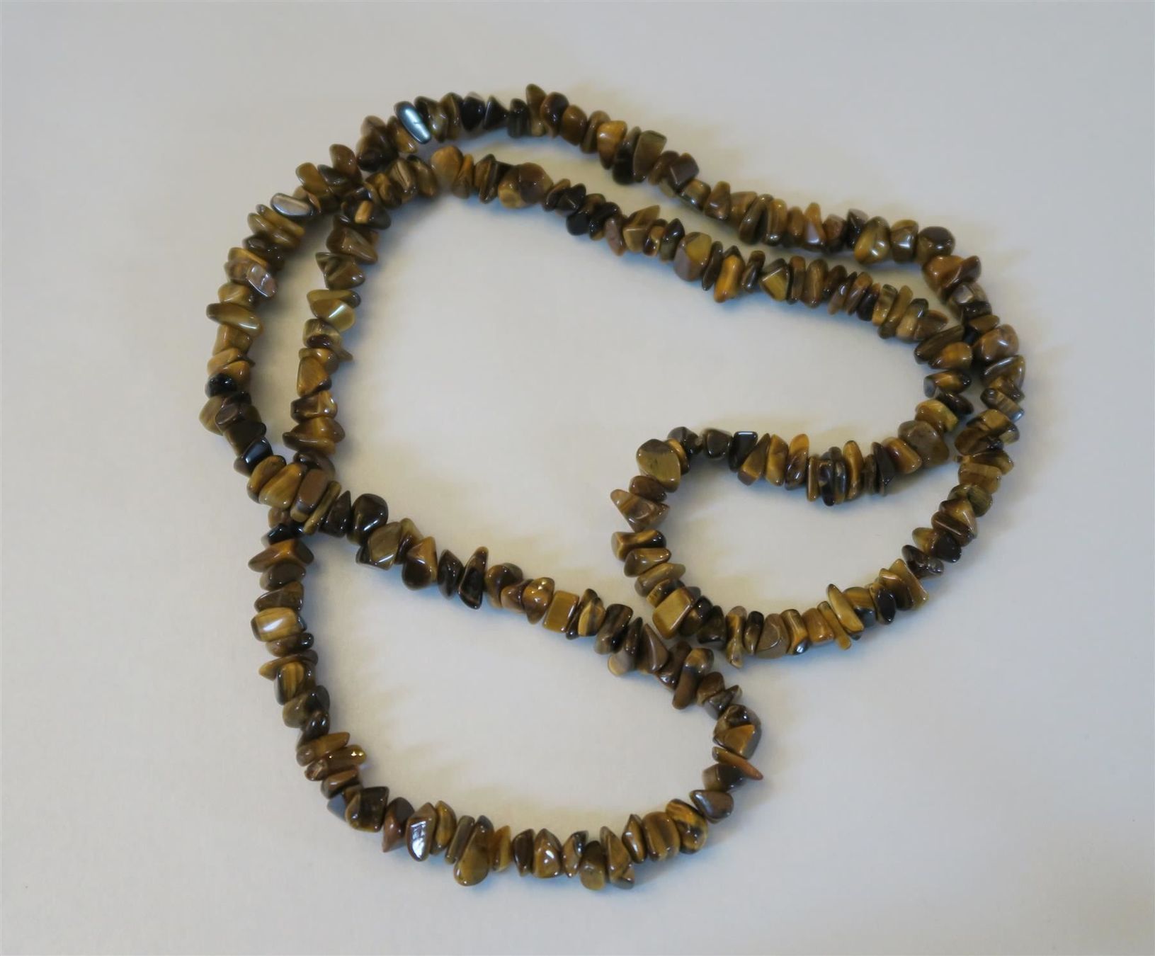 Catenine: Kette aus Tigerauge-Perlen – Usato da Brittnau venduto da marlenestone 2