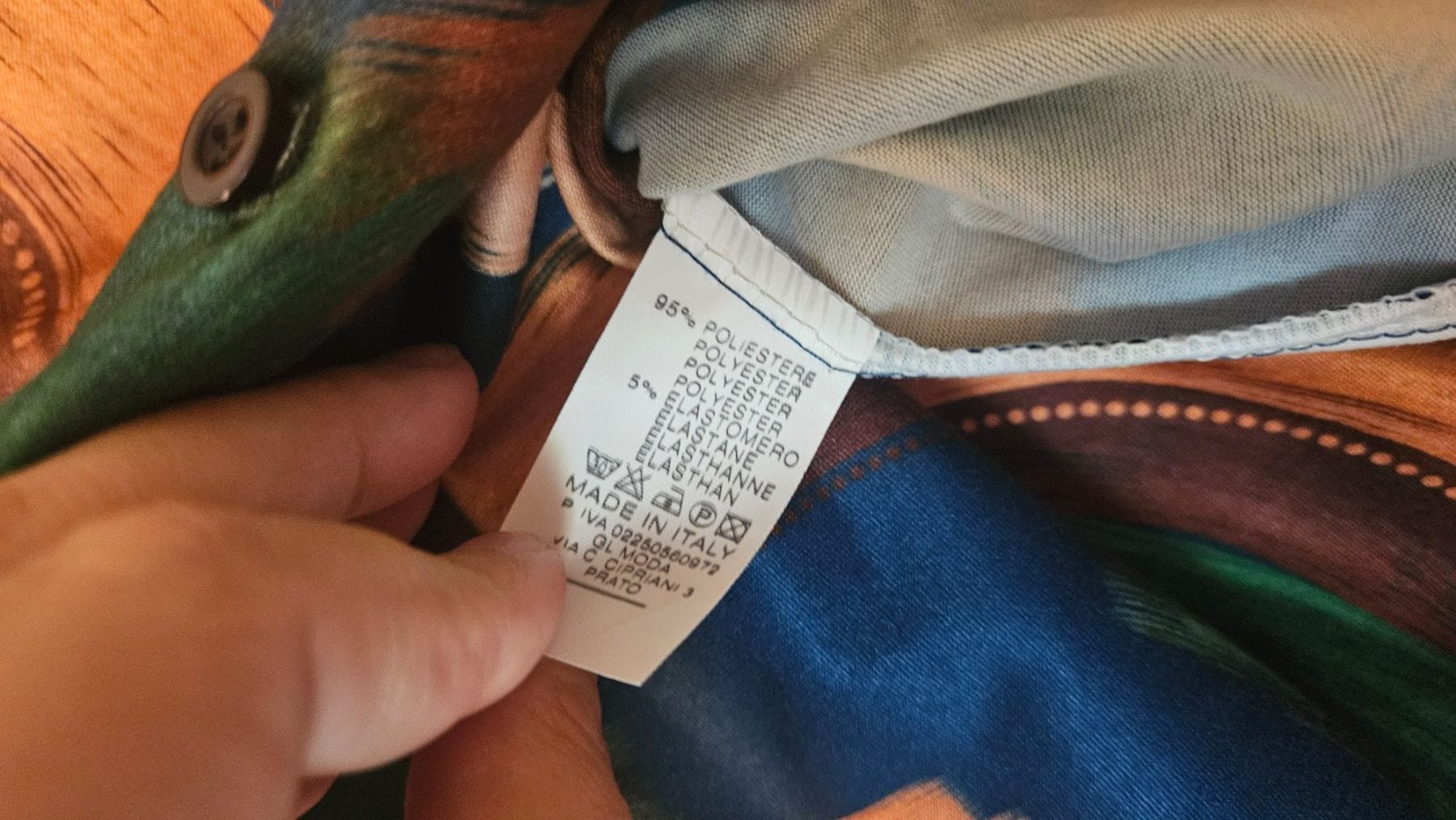Blusen: Camicetta fantasia poliestere tg.M – Gebraucht aus Melano von H-Sara 3