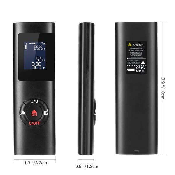 Misurare: Messbereich Digitaler Laserabstand 40M – Nuovo e nell'imballaggio originale da Unterägeri venduto da RmOnline 3