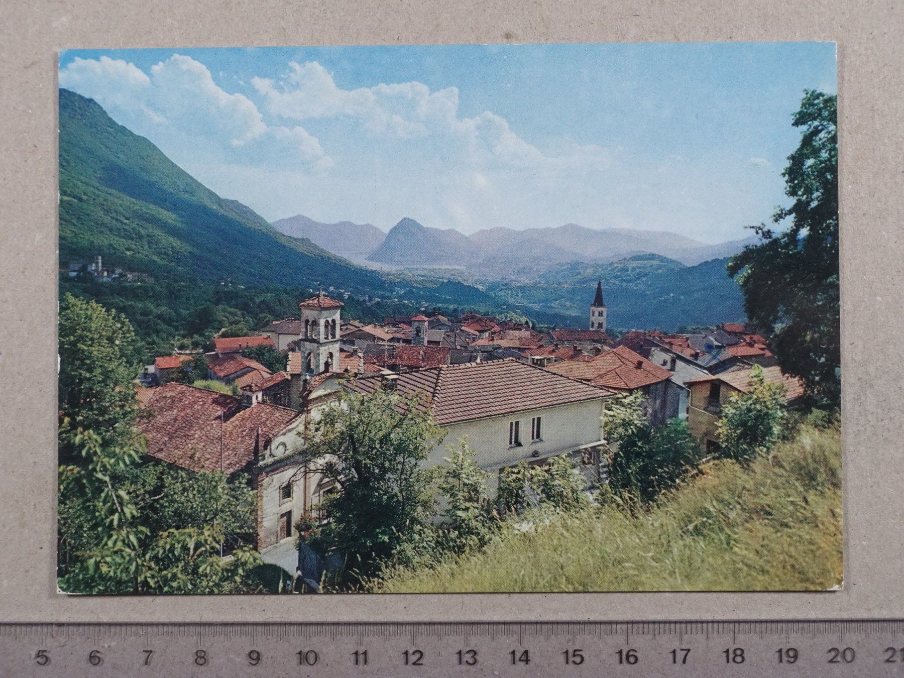 Cartoline postali: Sonvico – Usato da Lenzburg venduto da fh1