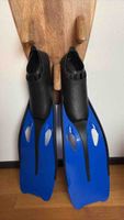 Schwimmflossen blau/schwarz - neuwertiger Zustand