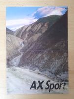 Citroen AX Sport - Prospekt Frankreich 3.87 - W020