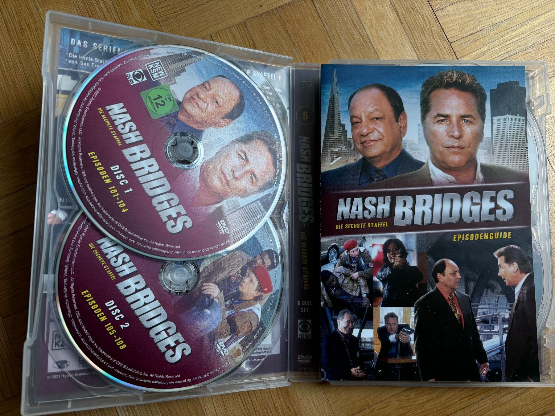 Tous les DVDs: Nash Bridges - Die sechste Staffel - DVD – D'occasion à Zürich par Malcom 1