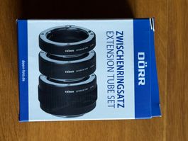 Dörr Extension Tube Set 12/20/36 mm for Nikon F-mount