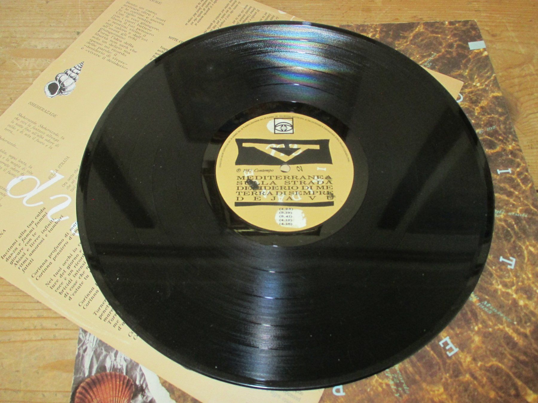Dischi in vinile: Viridanse Mediterranea LP – Usato da Flims - Dorf venduto da Stagediver 5