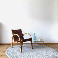 Korbsessel/Rattansessel aus den 60er Jahren