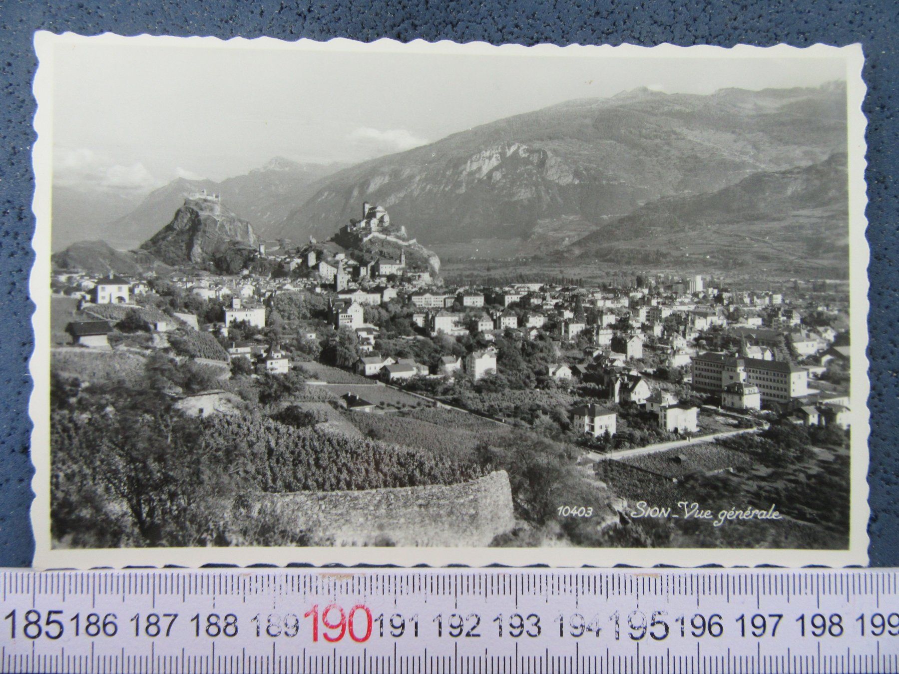 Cartoline postali: SION VS AK VUE GENERALE – Usato da Ettingen venduto da Hausi4711