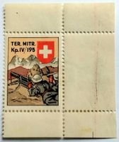 Soldatenmarke 2.WK, Ter Mitr Kp IV/195, rosa, Wi Ter 407