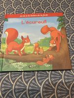 Livre jeunesse "L'écureuil" je vis à la lisière de la forêt