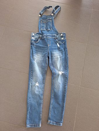 Jeans Latzhose Gr. 152, C&A