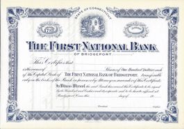 First National Bank of Bridgeport, Connecticut